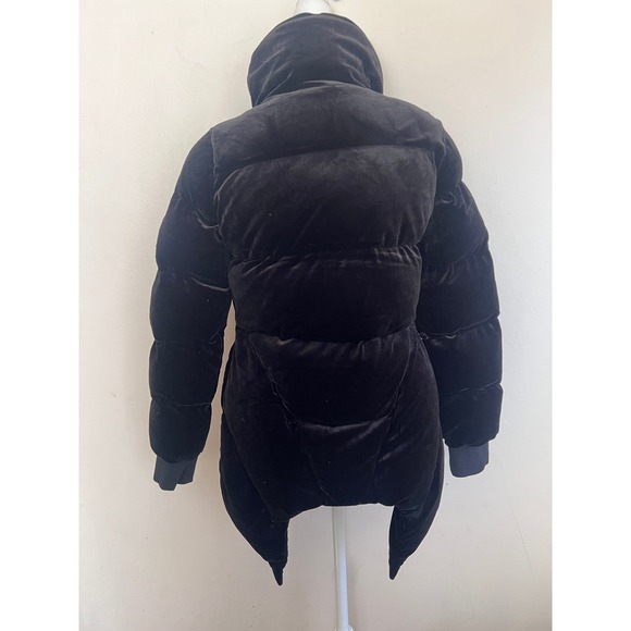 Killlstar Deadliest nightvelvet puffer coat jacket black Nwt goth whimsigoth - Picture 4 of 4